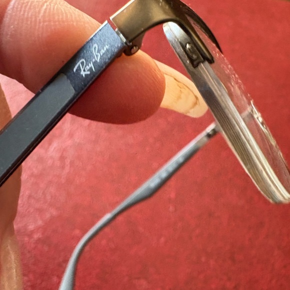 Ray-Ban Gray Metal Eyeglasses - Picture 4 of 14